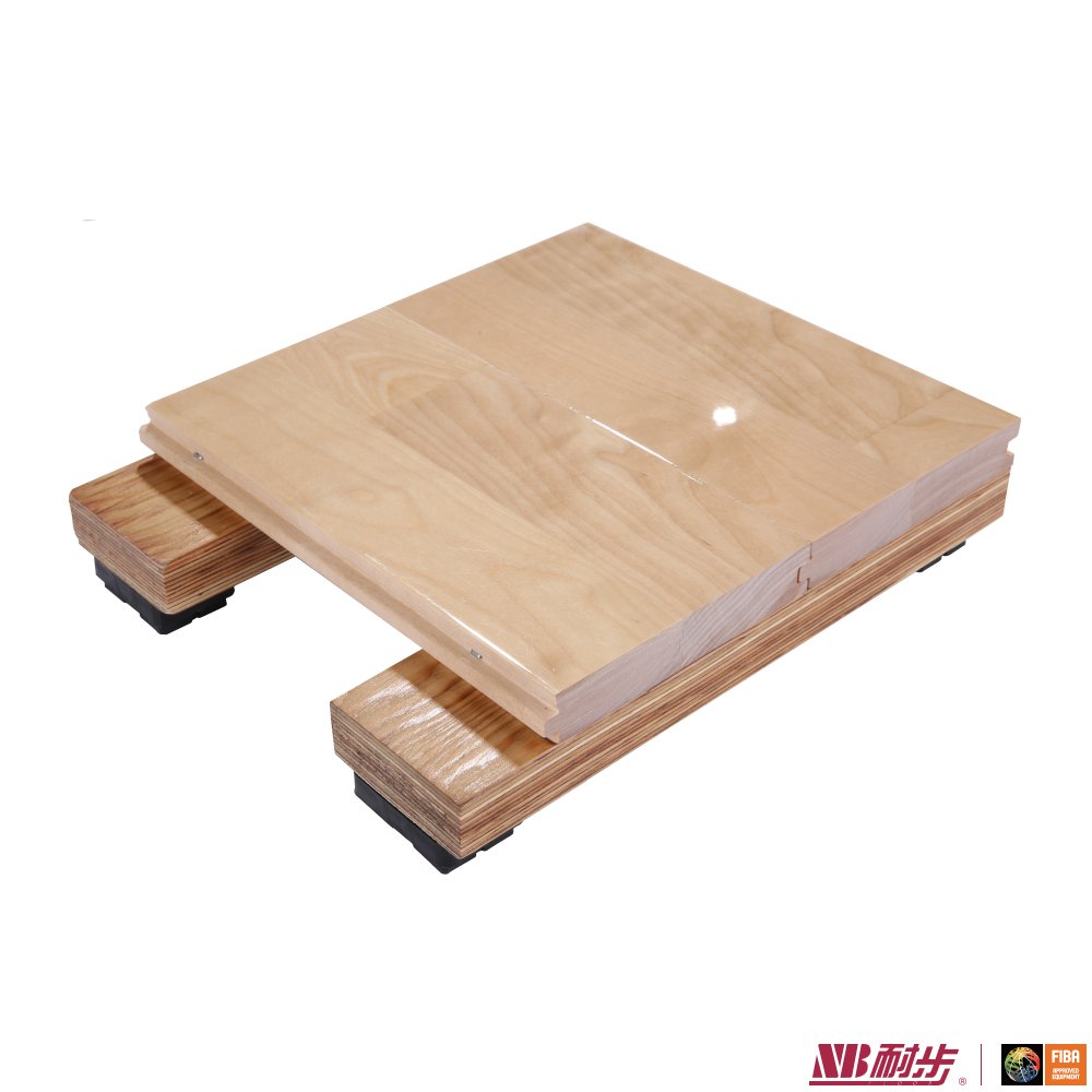 Aesthetic,wood sports flooring,solid
